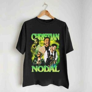 Christian Nodal Retro 90s Music Fan Graphic Unisex T-Shirt